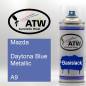 Preview: Mazda, Daytona Blue Metallic, A9: 400ml Sprühdose, von ATW Autoteile West.
